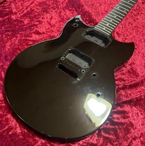 YAMAHA SG1300TS Black "Body & Neck Only" Mahogany Ebony VintageGuitar 1984 Japan - Picture 1 of 17