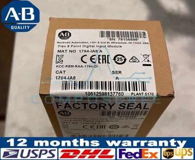 New Factory Sealed 1794-IA8 Flex 8 Point Digital Input Module 1794IA8 - Image 1 of 4