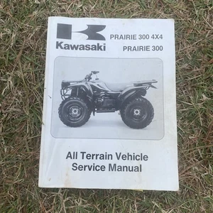 Kawasaki Prairie 300 1999 4x4 Prairie 300 ATV taller de servicio manual de reparación fabricante de equipos originales - Imagen 1 de 5