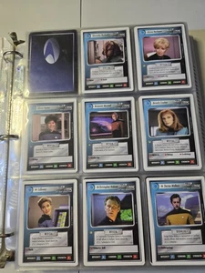 Lote 362 tarjetas coleccionables CCG de Star Trek The Next Generation 1994 Paramount Pictures - Imagen 1 de 10