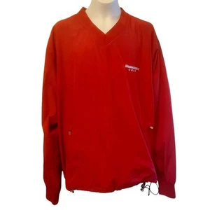 Antigua Golf Pullover Shirt Windbreaker Mens Size Small Bridgestone Golf Pockets - Picture 1 of 8