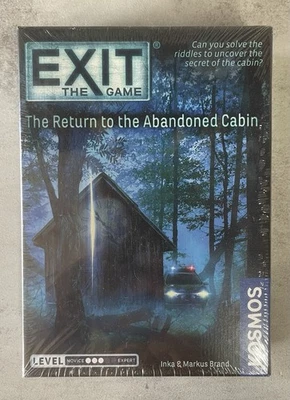 EXIT: The Game – The Return to the Abandoned Cabin (2022) Escape Room Board Game - Image 1 of 4
