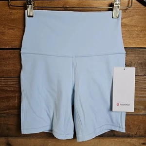 NWT Lululemon Women’s Align™ High-Rise Short 6" MIBR Mint Breeze Size 4 $64 - Picture 1 of 5