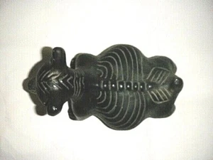 COLIMA COMALA HAIRLESS DOG 11 PLASTER BLACK TECHICHI CHIHUAHUA MEXICO XOLO AZTEC - Picture 1 of 12