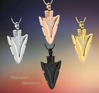 New Arrow Head Cremation Urn Keepsake Ashes Memorial Necklace
