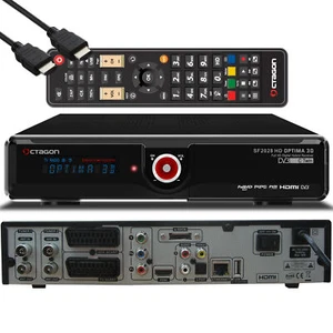 Octagon SF2028 HD Cable Doble 3D Optima 2x Dvb-C / C2 Tuner - Negro (Mercancía - Imagen 1 de 7