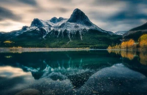 VLIES Fototapete-BERGPANORAMA-(7609ah) Natur Wald Bäume Alpen XXL Wandbild - Bild 1 von 1