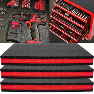 Werkzeugkiste Schaumstoffeinlagen für Koffer Polyethylenschaumplatten Werkzeugkiste Schaumstoff Organizer - Bild 1 von 11