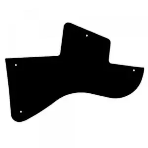 PICKGUARD EE. UU. para GIBSON® LES PAUL® JUNIOR SPECIAL HUMBUCKER 3 capas PG NEGRO BWB - Imagen 1 de 1