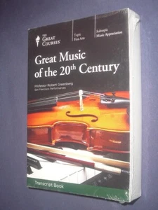Great Courses TRANSKRIPTE: GROSSE MUSIK DES 20. JAHRHUNDERTS versiegelt - Bild 1 von 2