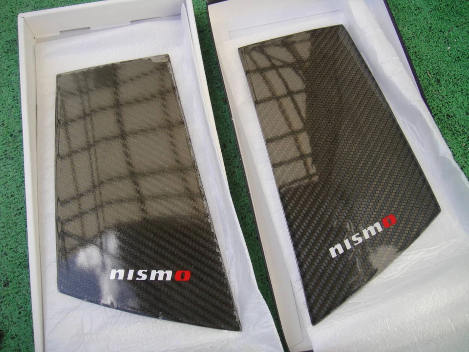 Decoración de pilar central de carbono genuino Nismo para Fairlady Z Z34 7689S-RNZ41 Foto 1 de 1