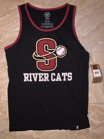 Sacramento River Cats Sleeveless Tank Top Brand New '47 Medium Cover