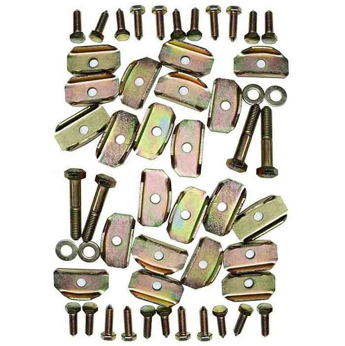 BODY TO FLOOR PAN BOLTS HARDWARE KIT BOTH SIDES VOLKSWAGEN T1 BUG 1946-1979 - Image 1 of 1
