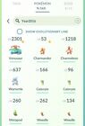 Pokémon Go Trade - 2016 Pokémon Non Shiny - High Chance Of Becoming Lucky