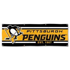 Pittsburgh Penguins Large 6 Foot Banner