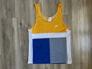 Camiseta sin mangas Nike vintage años 80 correr entrenamiento chaleco camisa talla M - Imagen 1 de 7