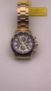 Invicta Specialty Men's Watch - 45mm, Gold, Black Dial - Picture 1 of 5