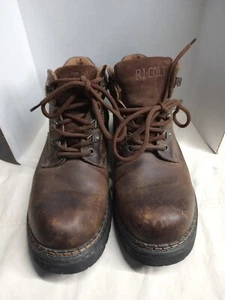 RJ Colt Brown Work Utility Combat Boots - Men's Size 10 M - Picture 1 of 6