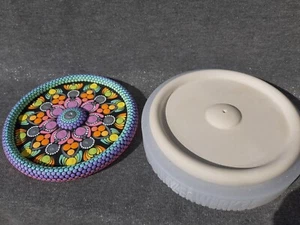 Silikonform Gießform Räucherstäbchenhalter zur Herstellung von Gips / Beton - Imagen 1 de 11