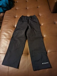 COLUMBIA Omni-Tech Kid's Black Waterproof Breathable Rain Pants Sz XS - Picture 1 of 5