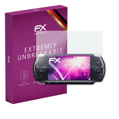 atFoliX Glass Protector for Sony PSP-2000 Slim & Lite 9H Hybrid-Glass - Image 1 of 4