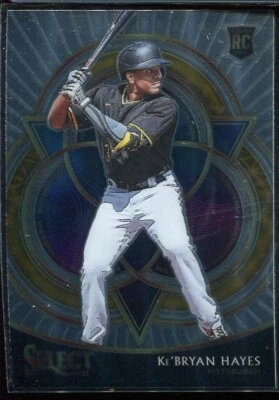 2021 Panini Select Phenomenon Holo Prizm Ke'Bryan Hayes #PH-12 Pittsburgh RC - Image 1 of 2