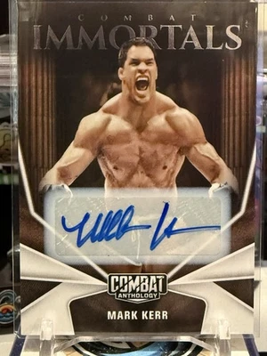 2025 Panini PFL Combat Anthology MARK KERR #4 Combat Immortals Signatures Auto T - Image 1 of 2