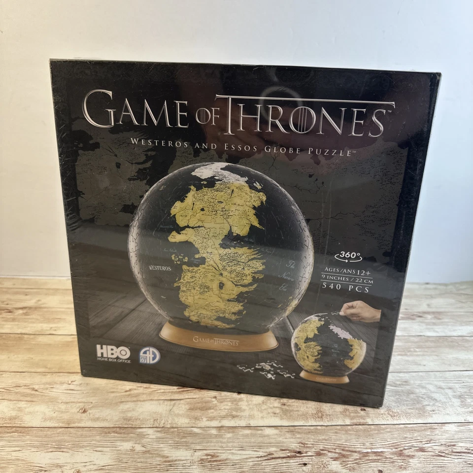 4d Cityscape Game of Thrones 3d Globe Puzzle 9&quot