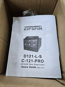 ZipSpin D121-L-S C-121-PRO CD/DVD Disc Multi-Duplicator, Burner, Recorder - Picture 1 of 5