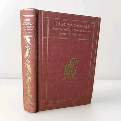 Travels (1745-1779)- John MacDonald, Broadway Travellers, 1927, 1st Edition J93 Foto 1 de 4
