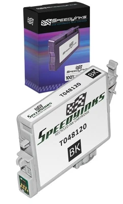 Cartucho de tinta negro Reman Epson T048520 R200 R220 R300 R320 R340 RX500 RX600 Foto 1 de 4