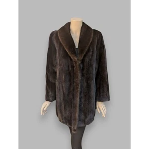 Dark Mink Jacket -Medium - Picture 1 of 8