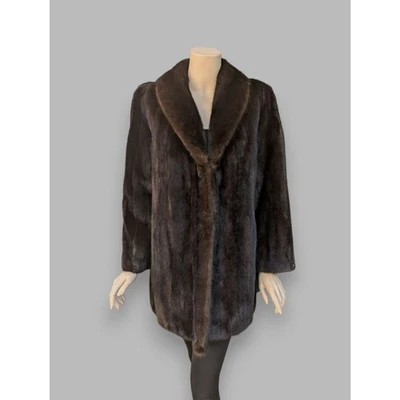 Dark Mink Jacket -Medium - Image 1 of 4