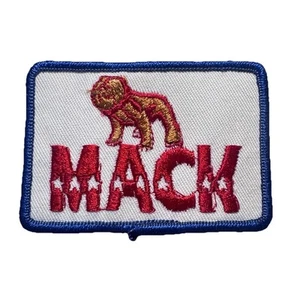 Parche de uniforme de empresa de hierro bordado de camiones MACK de colección - Imagen 1 de 3