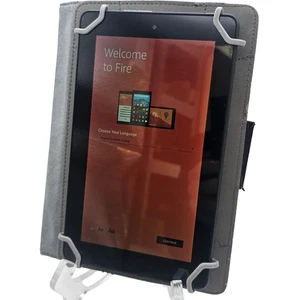 AMAZON Fire 7 (5th Generation) Tablet 7 Inch Display 8GB Black Wi-Fi Bundle - Picture 1 of 11