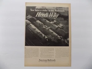 1947/L AMERICAN RAILROADS NATIONS BASIC TRANSPORTATION - Picture 1 of 1