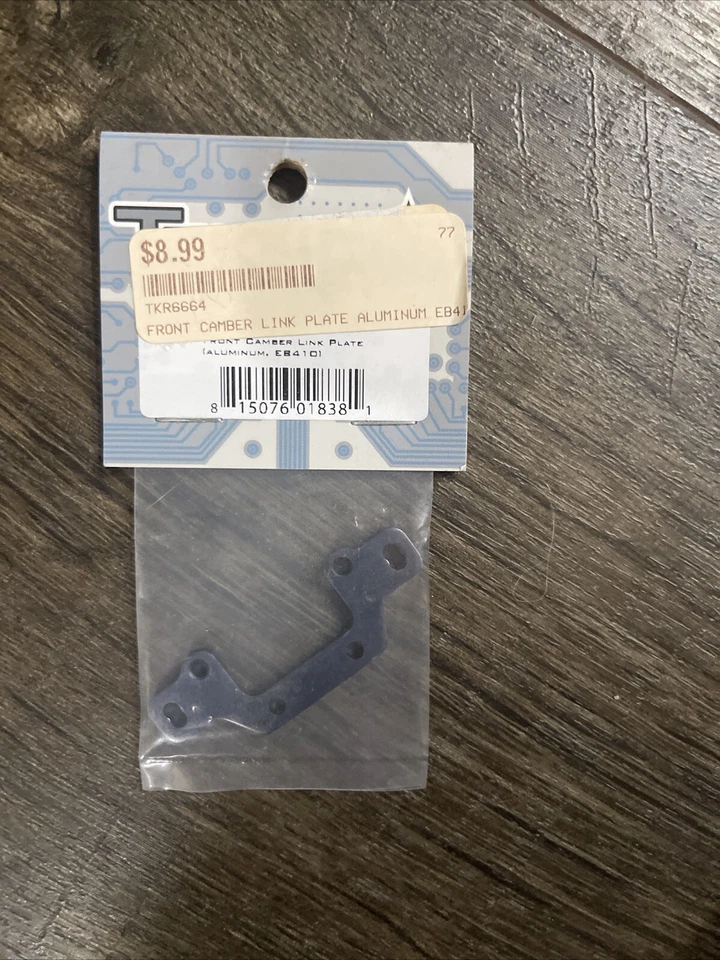 Tekno RC EB410/ET410 Aluminum Front Camber Link Plate (TKR6664) - Image 1 of 1