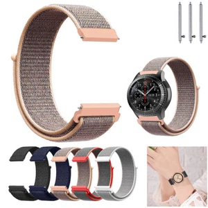 Für Galaxy Watch 3 41 mm 45 mm Uhrenband Nylon weicher Ersatz 20 mm 22 mm Armband - Bild 1 von 28