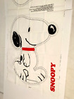 Uncut Snoopy Peanuts Gang Fabric Panel Pillow Doll Craft Cut & Sew Vintage