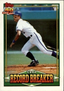 B2215- 1991 Topps Baseball Cards 1-242 +Rookies -You Pick- 15+ FREE US SHIP - Picture 1 of 483