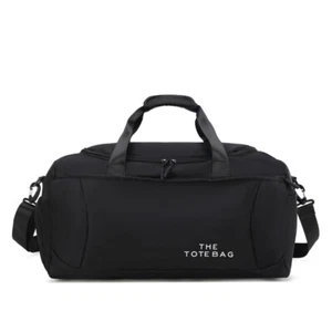 52x27x25cm Large black sport gym tote new duffle bag travel work gear bag UK - Picture 1 of 11