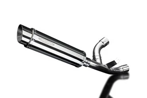Delkevic Slip On Ducati Supersport 939 SL10 14" Stainless Round Muffler Exhaust  - Picture 1 of 3