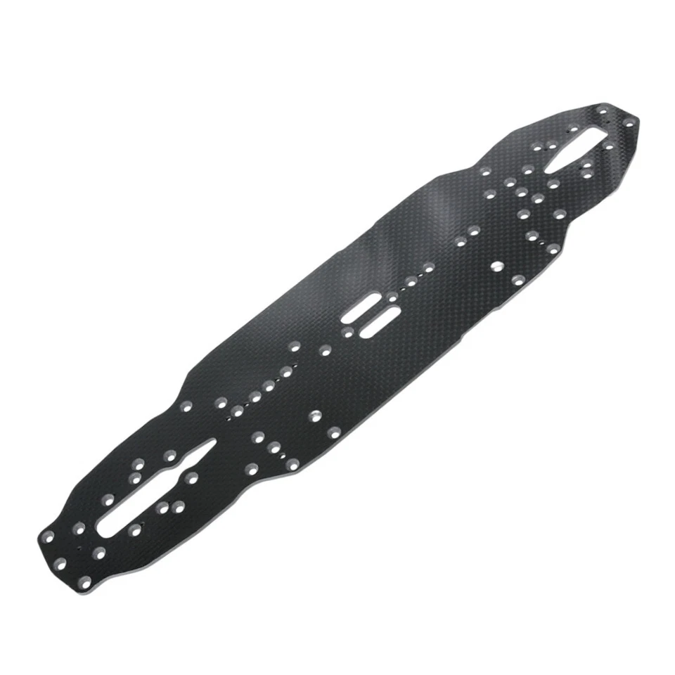 Carbon Fiber High Strength Bottom Chassis 2.0mm for 1/10 RC Car 2024 Xray X4 - Image 1 of 2