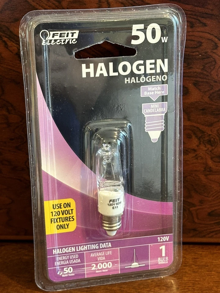 Feit Electric / BPQ50 / Mini Candelabra / 50 Watt - Изображение 1 из 1