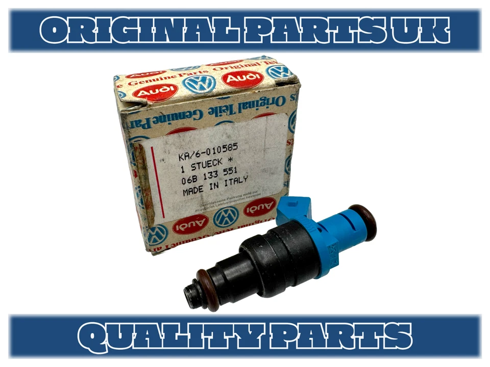 VW Passat 3B Audi A4 B5 1.6L (1995-01) GENUINE Fuel Injector | 06B133551L - image 1 of 3
