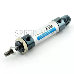 Mini cilindro de varilla de aire neumático MAL20x25-CA con diapositiva interna de 25 mm de carrera 20 mm - Imagen 1 de 4