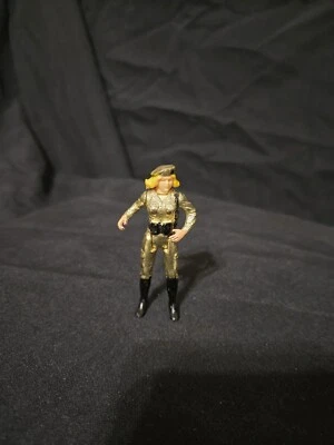 VINTAGE MEGO CORP ACTION FIGURE 1981 EAGLE FORCE GOLDIE HAWK DIECAST METAL - Image 1 of 4