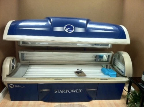 Tanning bed star power 52 4f tanning bed blue - Image 1 of 1