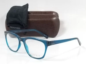 NEW ESPRIT ET17538 547 teal custom reading glasses computer readers eyeglass - Picture 1 of 5