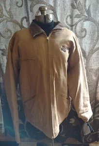 NEW Tri-Mountain Mens Canvas Quilted Alabama Tour Coat Jacket NWT XL - Picture 1 of 5